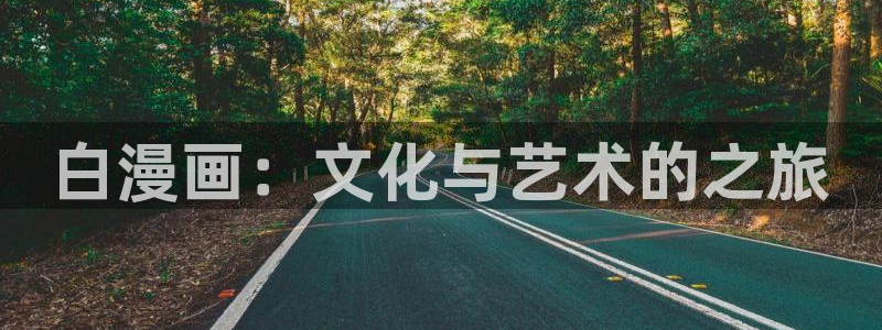 大人在线看yy漫画：白漫画：文化与艺术的之旅